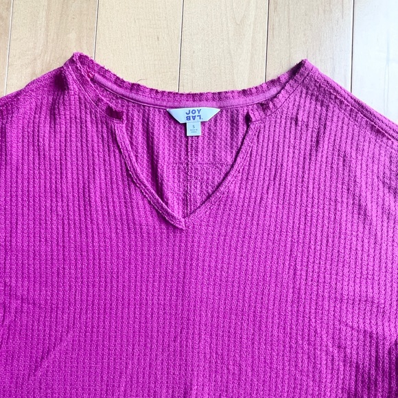 Joy Lab off the shoulder cropped athletic sweater - Picture 2 of 3